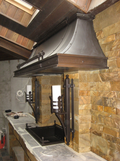 Вытяжка мангальная 8