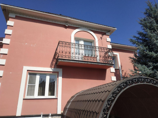 Кованое балконное ограждение 36