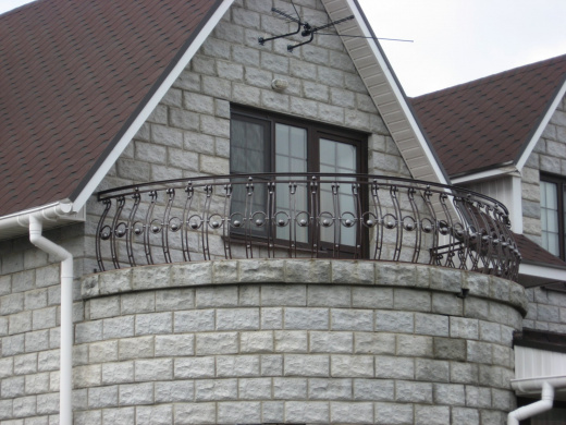 Кованое балконное ограждение 13