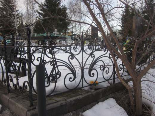 Оградка на могилу 5