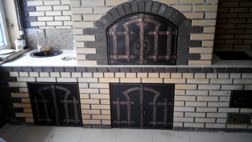 Заслонка для камина