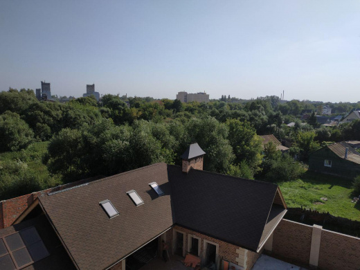 Дымник с элементами ковки 17