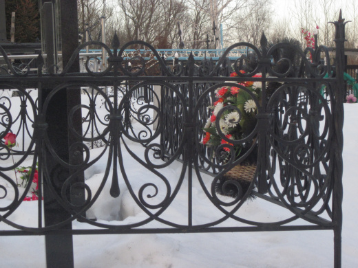 Оградка на могилу 5