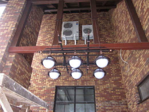 Кованая люстра 2