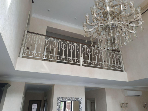 Кованое балконное ограждение 34