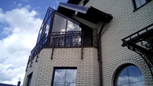 Кованое балконное ограждение 21