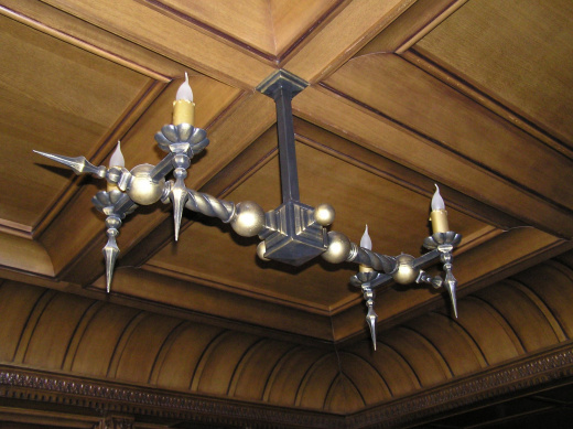 Кованая люстра 5