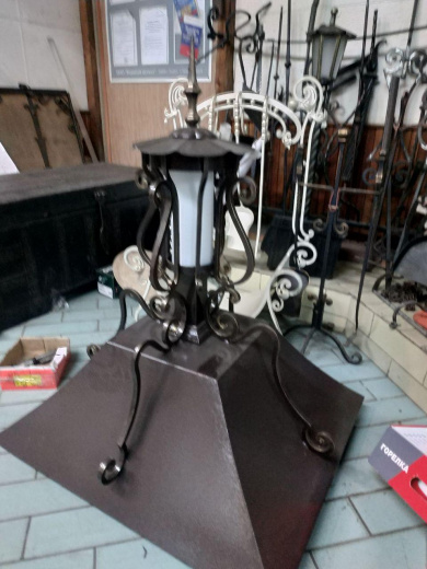 Дымник с фонарем