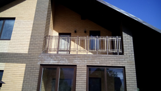 Кованое балконное ограждение