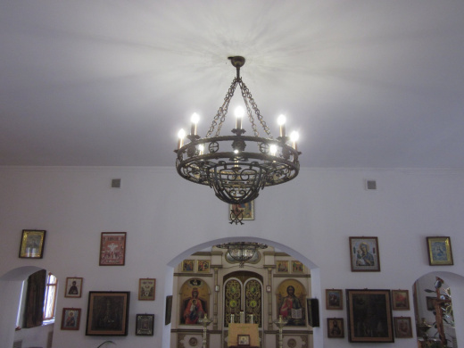 Кованая люстра 3