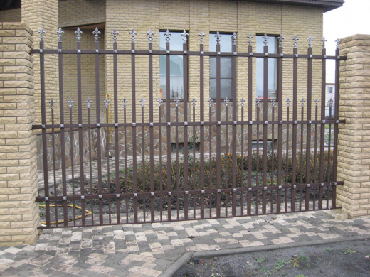 Кованая ограда 11