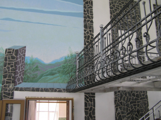 Кованое балконное ограждение 15