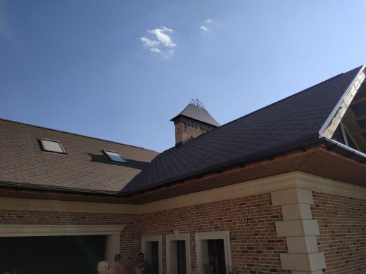 Дымник с элементами ковки 17