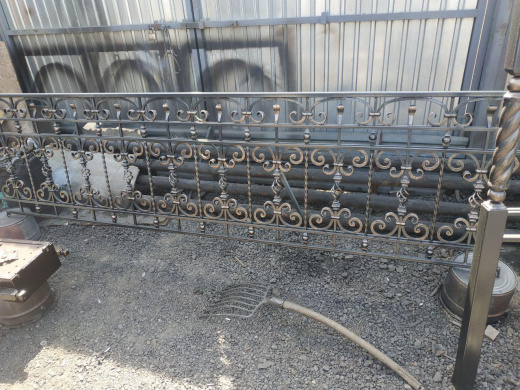 Оградка на могилу 13