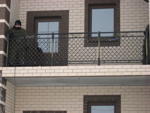 Кованое балконное ограждение 17