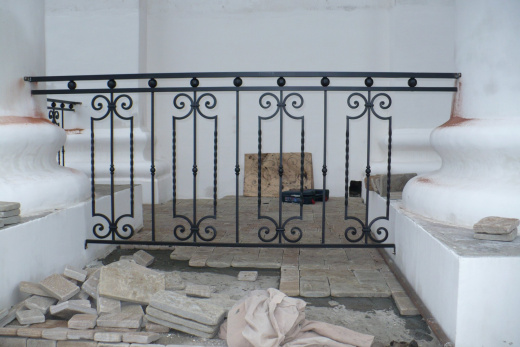 Кованое балконное ограждение 26