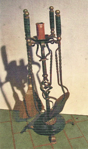 Каминный набор кованый 6