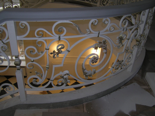 Кованое балконное ограждение 22