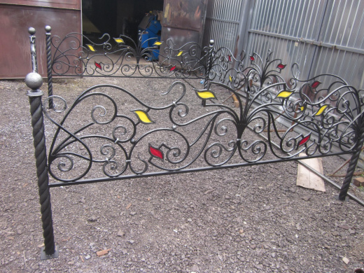 Оградка на могилу 2