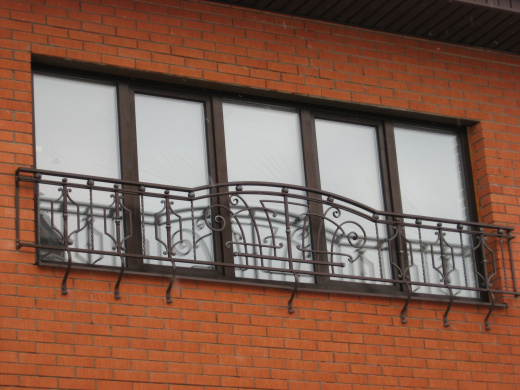 Кованое балконное ограждение 20