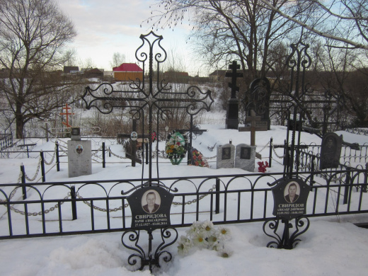 Крест на могилу 8