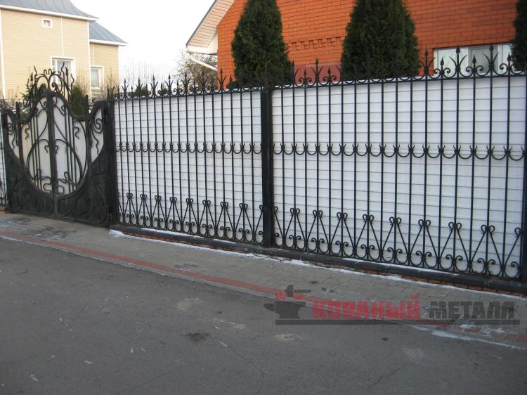 Кованая ограда 9