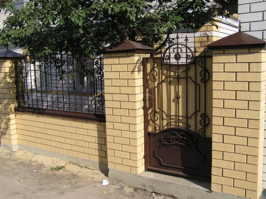 Калитка глухая 33