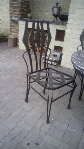 Кованый стул