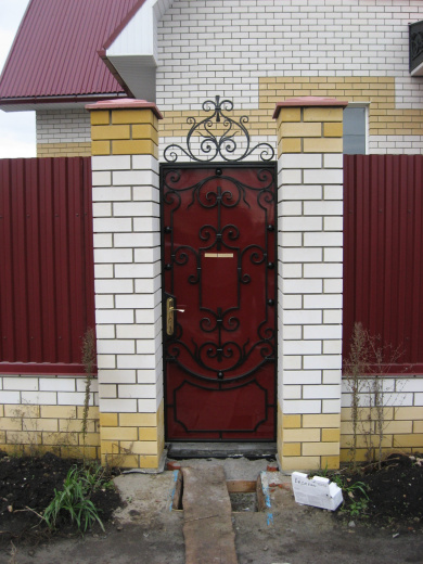 Калитка глухая 38