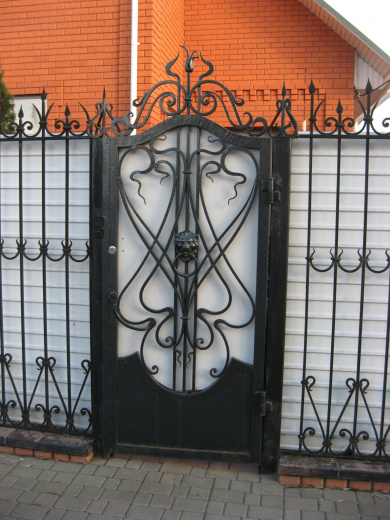 Калитка глухая 34