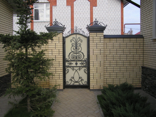 Калитка глухая 45