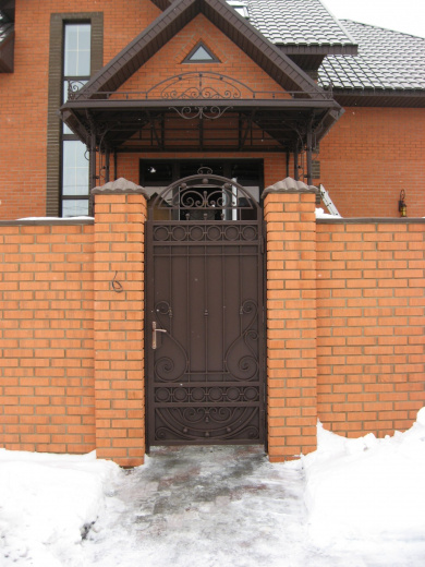 Калитка глухая 35