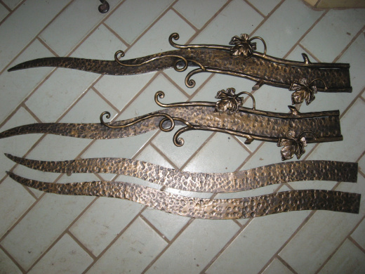 Кованые жековины