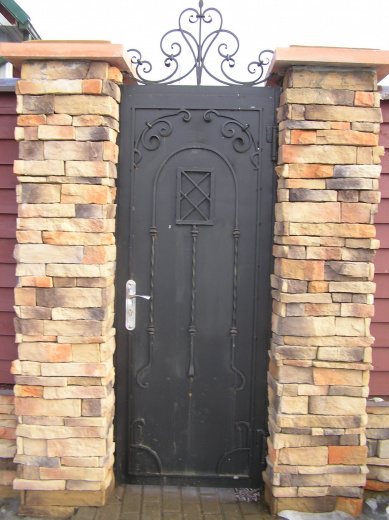 Калитка глухая 15