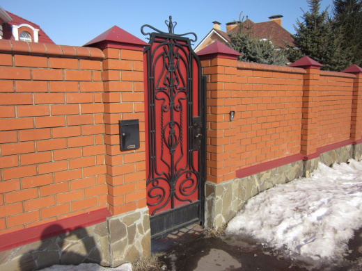 Калитка глухая 6