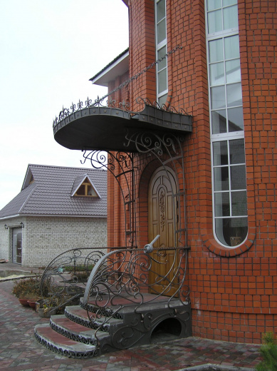 Ограждение крыльца 12