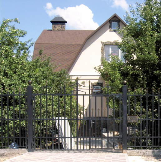 Ворота прозрачные 11