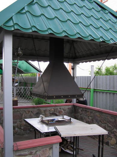 Вытяжка мангальная 4