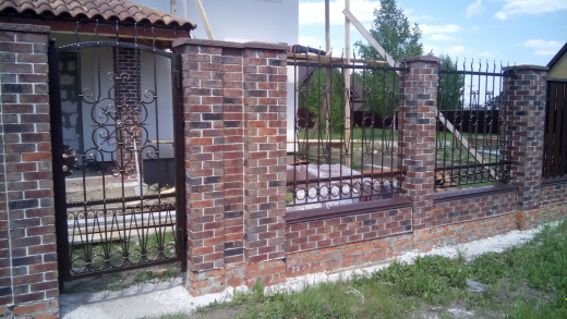 Калитка прозрачная 5