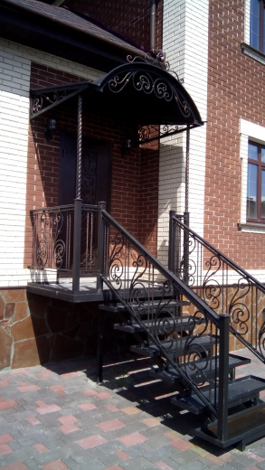 Ограждение крыльца 5