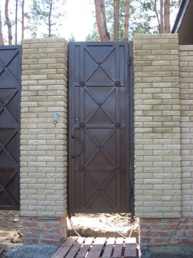 Калитка глухая 27
