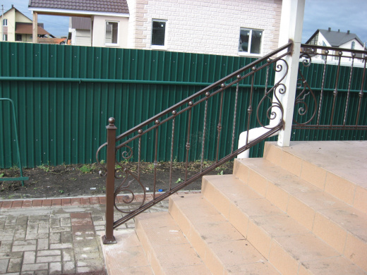 Ограждение крыльца 20