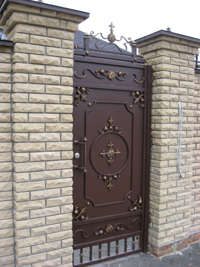 Калитка глухая 40