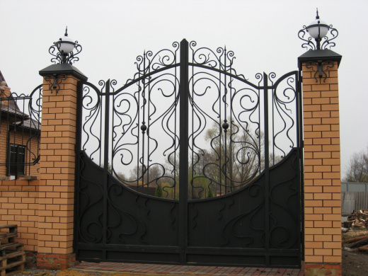Ворота прозрачные 10