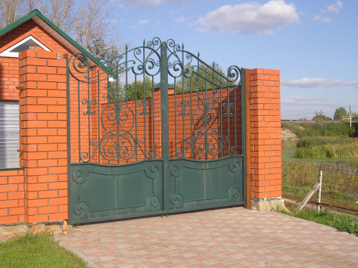 Ворота прозрачные 5