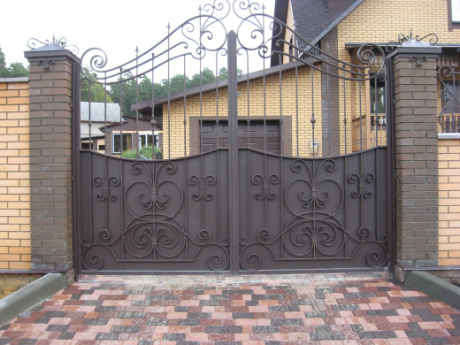 Ворота прозрачные 12