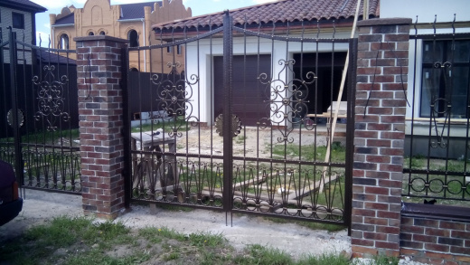 Ворота прозрачные 17